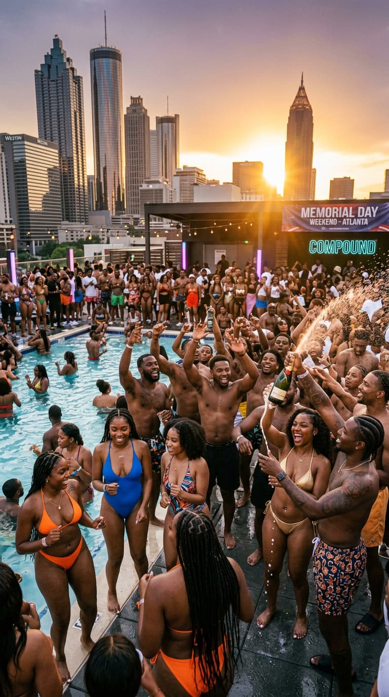 Project Mayhem Atlanta pool party